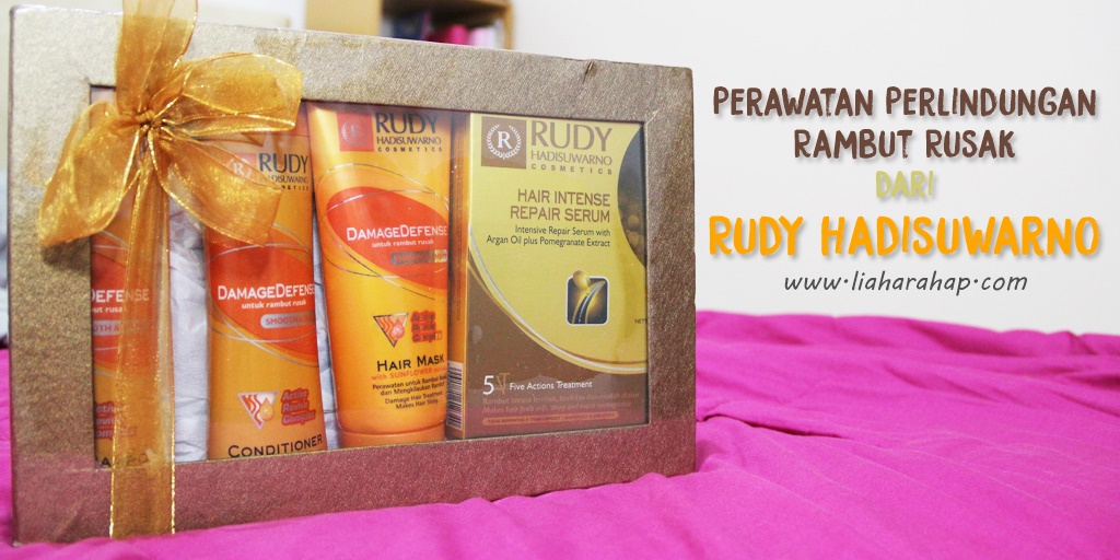 Perawatan Perlindungan Rambut  Rusak dari Rudy  Hadisuwarno  