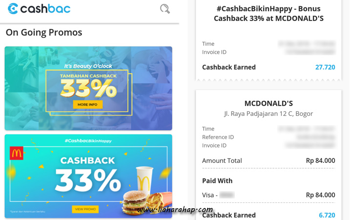 Aplikasi Promo dan Diskon Cashbac