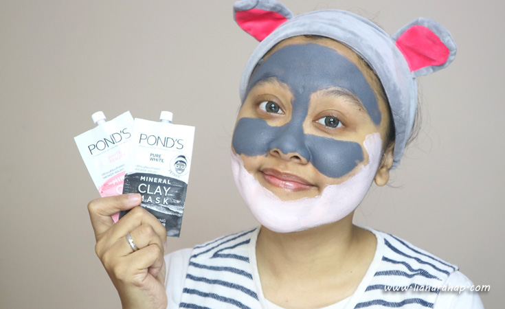 pond's mineral clay mask