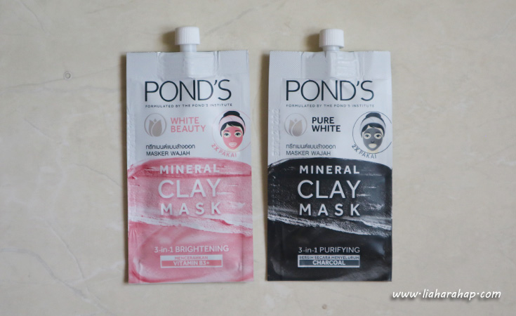 pond's mineral clay mask
